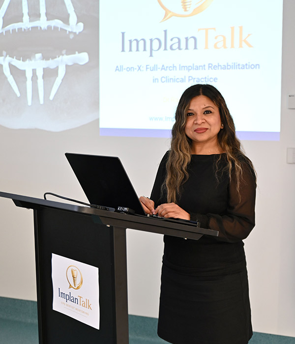 ImplanTalk clinician in the operating theatre